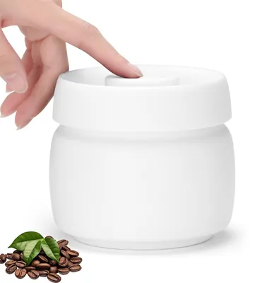 Obrázek produktu pro VINATO, 0,4 litru, nerezová ocelová dóza na kávu, vakuový kontejner pro kávu, čaj nebo potraviny