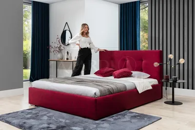 Produktbild von Polsterbett Betten Bett Polster Designer Hotel Doppel Luxus Design 180x200cm Neu