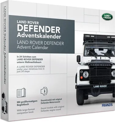 Produktbild von Franzis Verlag Calendario dellavvento Land Rover Devender