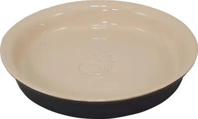 Produktbild von Nobby Katzen Keramik Schale Miska schwarz/creme