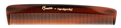 Produktbild von Kamm handgesägt mit feinen Zähnen, 14,5 cm, Celluloseacetat – BUCO