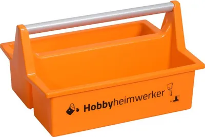 Produktbild von Tragekasten "Hobbyheimwerker" orange