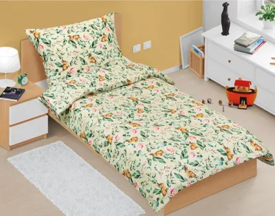 Immagine prodotto di Set di lenzuola in cotone - Beige - 140x200, 70x90