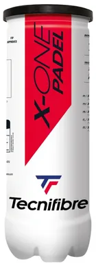 Produktbild von Tecnifibre X-One Padelbälle, 3er-Dose, druckgefüllt, langlebig, hohe Sprungkraft,  für Padel-Tennis