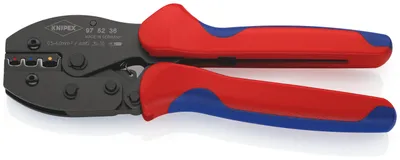 Productafbeelding van KNIPEX Krimptang voor geïsoleerde kabelschoenen en stekverbindingen.