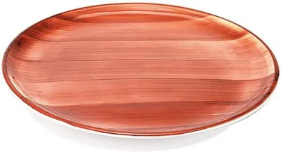 Obrázok produktu pre Keramická doska na jedlo 270 mm, hnedá, vhodná do umývačky riadu, sada 6 ks