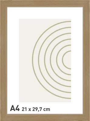 Produktbild von accent by nielsen Holz Bilderrahmen Velino, Eiche, 21 x 29,7 cm (A4)
