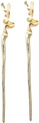 Produktbild von Haarstift-Set mit antikem Design - 2 Stück - Gold