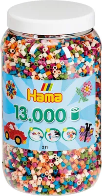 Obrázok produktu pre PAT Hama nažehľovacie korálky mix 58 0