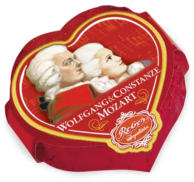 Produktbild von Reber Wolfgang & Constanze Mozart Herz'l 31g