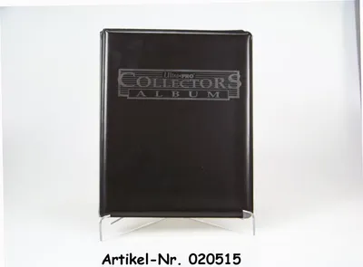 Produktbild von Ultra Pro 4-Pocket Collectors Portfolio black - Sammelalbum