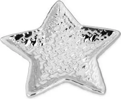 Produktbild von Sternschale klein in Weboptik (13,6 x 13 x 2,6 cm)