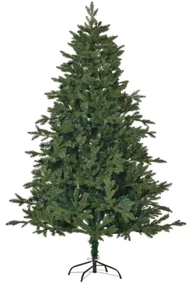 Produktbild von HOMCOM künstlicher Weihnachtsbaum Tannenbaum zusammenklappbar und abnehmbar Grün