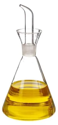 Ölflasche aus Glas, 125 ml, tropffrei, für die Küche