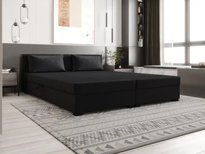 Produktbild von Doppelbett 160x200 ZAJDA DOUBLE 1 mit Stauraum - Graphit