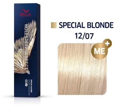 Obrázek produktu pro Wella Professionals, Koleston Perfect Me+, Permanent Hair Dye, 12/07 , 60 ml