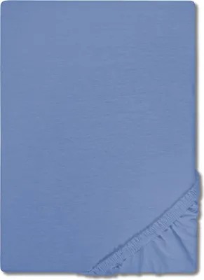 Obrázek produktu pro CloudComfort Základní napínací prostěradlo jersey modré 90 x 190 - 100 x 200 cm