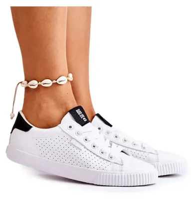 Produktbild von BIG STAR Damen Sneakers HH274071 WEISS/SCHWARZ Big Star Schuhe Größe: 36