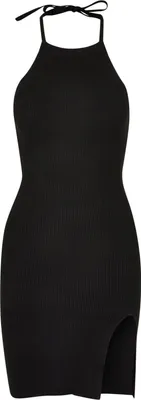 Produktbild von Urban Classics Ladies - RIB KNIT Mini Kleid schwarz - S