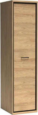 Produktbild von MIRJAN24 Kleiderschrank Mediolan 02, Standschrank mit Kleiderstange, Drehtürenschrank (Hikora Natur)