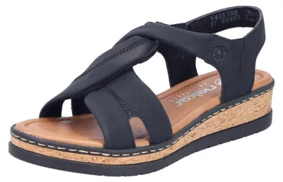 Produktbild von Rieker Sandale Schwarz