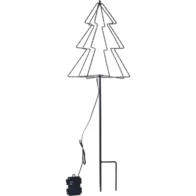 Produktbild von LED Gartenstecker Tannenbaum Weihnachtsbeleuchtung Beleuchtung Timer warmweiß