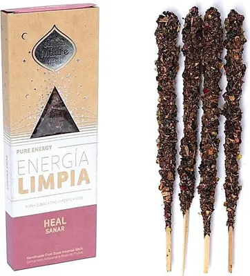Imagen del producto de Incienso Sagrada Madre Pure Energy para sanación, disponible online en envases de aproximadamente 22 gramos