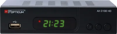 Produktbild von RED OPTICUM DVB-C HDTV-Receiver AX C100 HD, PVR, schwarz