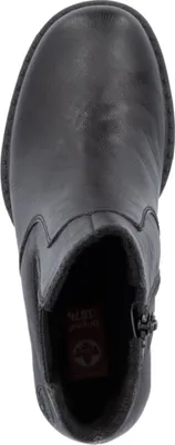 Produktbild von Rieker Damen Stiefelette Blockabsatz Reißverschluss Plateau Y4151, Größe:42 EU, Farbe:Schwarz