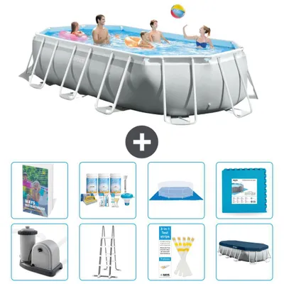 Immagine prodotto di Piscina Prism Frame ovale - 503x274x122 cm - 9 pezzi S536