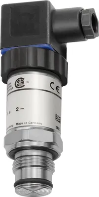 Produktbild von Riegler Elektr. Druckmessumformer, 0 - 0,25 bar, G 1, CrNi-Stahl 1.4571, 0,2%