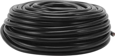 Produktbild von Elektrische Masseleitung Automobil-Stromleitung 100FT Schwarz TC 1 Stück 16AWG 8 Leiter Vollständig isoliert & Soft-Touch-Mantel Universal