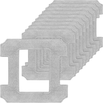 Imagen del producto de Paños de repuesto para mopas de limpieza, 10 unidades, paños de microfibra para robots de limpieza de ventanas, para uso doméstico