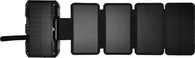 Image de Sandberg Solar PowerBank - Chargeur sans fil / banque d'énergie solaire - 5 panneaux - 27000 mAh - 99,9 Wh - 22,5 Watt - 1,67 A - PD/PPS 3,3 - 2 ports de sortie (USB, 24 pin USB-C) (421-06)