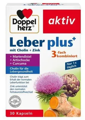 Produktbild von Doppelherz Leber plus Kapseln 30 St