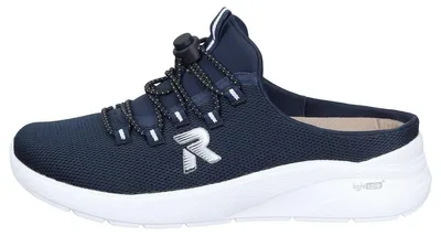 Produktbild von Rieker Damen Pantolette Blau, sehr leicht, mit Zugband und herausnehmbarer Decksohle