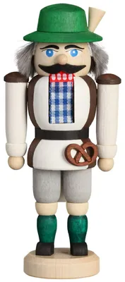 Productafbeelding van Kerstman (12 cm) notenkraker van Seiffener volkskunst
