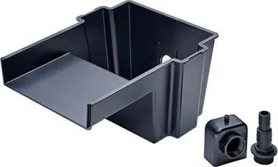 Produktbild von Pontec PondoFall, schwarz - Quellelement, Auslauflippe für Bachlauf und Wasserfall, Wasserdurchflussmenge 1000-4000 l/h