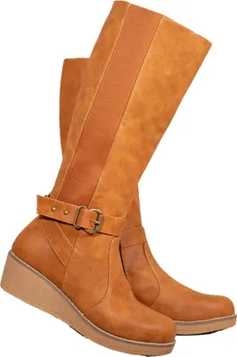 Image de Where´s That From - Bottes mi-hautes pour femmes « Ayleen » WM291 (40 EU) (marron clair)