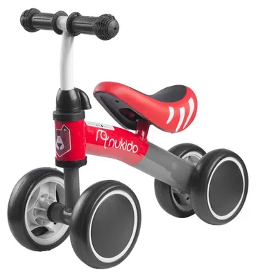 Obrázek produktu pro Nukido NK-600 Dětské odrážedlo, 4 kolečka, červené