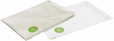 Produktbild von 100x Adhäsionsverschlussbeutel mit Klappe aus Recyclat rLDPE 300x400mm 40my