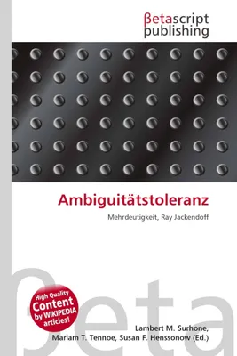 Produktbild von Ambiguitätstoleranz