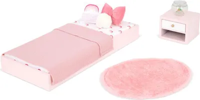 Zdjęcie produktu dla OUR GENERATION Sypialnia dla lalki z wyposażeniem SWEET SNUGGLES BEDROOM SET