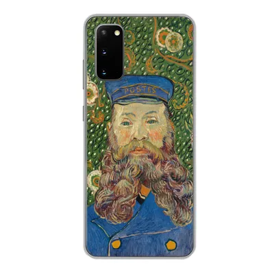 Produktbild von MuchoWow® Handyhülle Schutzhülle Hülle für Samsung Galaxy S20 Porträt des Postboten Joseph Roulin - Vincent van Gogh Silikon Softcase Handy Hülle - Bild