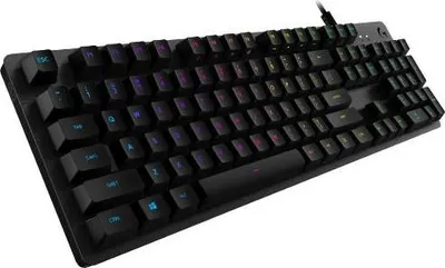 Produktbild von Logitech G 920-009370, Kabelgebunden, USB, Mechanischer Switch, QWERTY, RGB-LED, Karbon