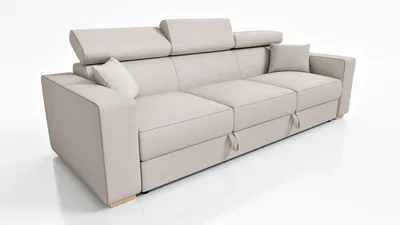 Zdjęcie produktu dla Kanapa Sofa Colt funkcja spania pojemnik na pościel rozkładana ruchome zagłówki Paros 2 Iwmar Meble