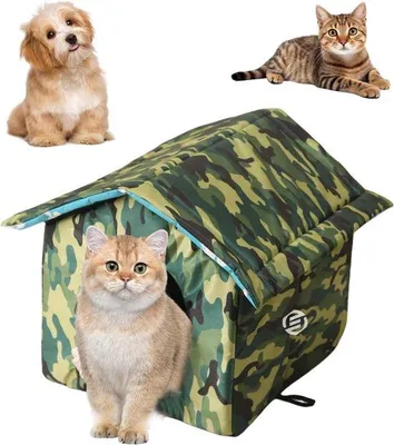 Produktbild von Kattenturm für den Garten - Außenkatzenhaus - Katzenunterstand - Gartenkatzenhaus - Katzenbehausung für den Außenbereich