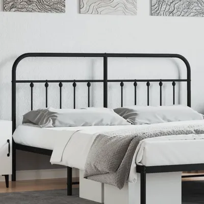 Produktbild von "2024"cloris Kopfteil Metall Schwarz 180 cm - Kopfteile CHY28151423