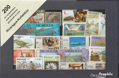 Produktbild von Briefmarken Nicaragua 200 verschiedene Marken