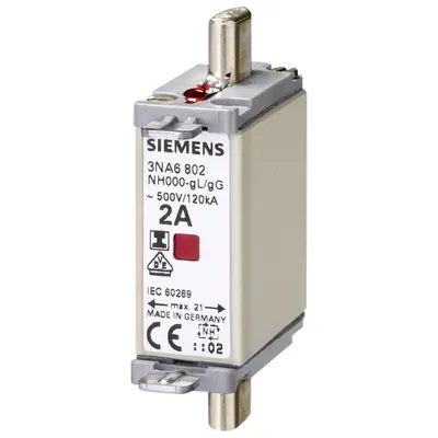 Produktbild von Siemens NH-Sicherung NH000 40A gG 500Vac/250Vdc